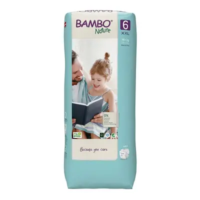 Bambo Nature 6 dětské plenky 16+ kg 40 ks