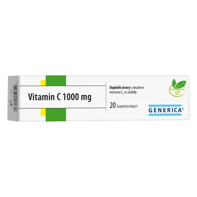 Vitamin C 1000 mg Generica tbl. eff. 20