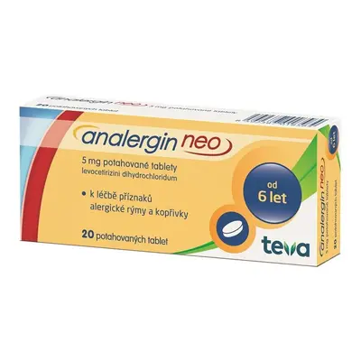 ANALERGIN NEO 5MG TBL FLM 20