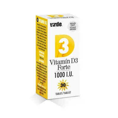 Vitamín D3 Forte 1000 I.U.tbl.30