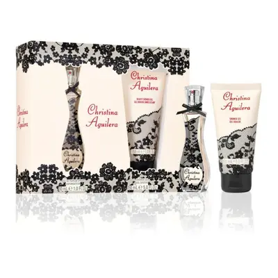 CHRISTINA AQUILERA Signature dárkový set Toaletní voda 30ml a sprchový gel 150ml