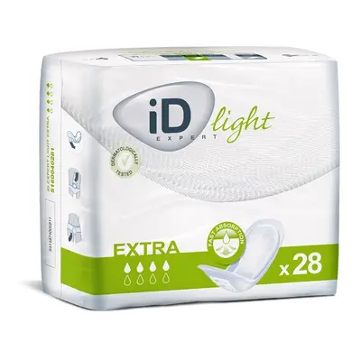 VLOŽKY ABSORPČNÍ ID EXPERT LIGHT EXTRA 650ML,COTTON FEEL,28KS