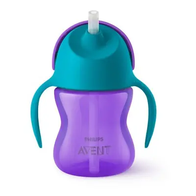 AVENT Hrnek s ohebným brčkem 200ml dívka