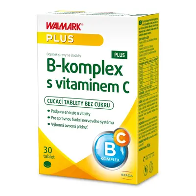 Walmark B-komplex PLUS s vitaminem C tbl.30