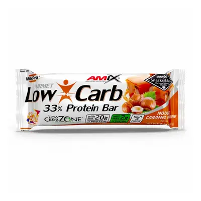 Amix Low-Carb 33% Protein bar 60 g nougat caramel praline