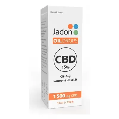 Jadon OIL DROPS konopný destilát CBD 15% 10ml