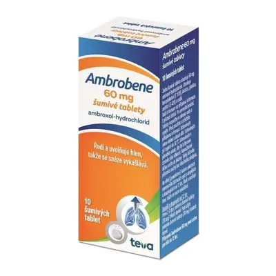 AMBROBENE 60MG TBL EFF 10