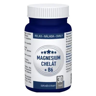 Magnesium chelát + B6 cps.30 Clinical