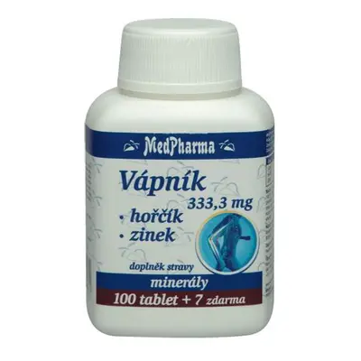 MedPharma Vápník + hořčík + zinek tbl.107