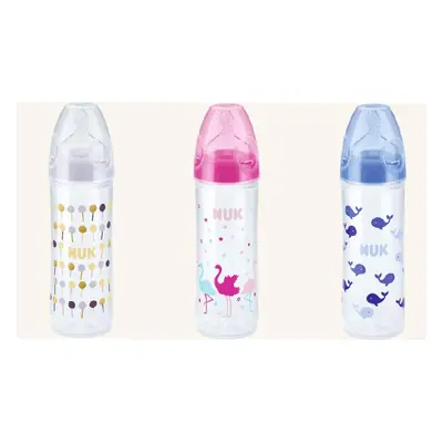 NUK NEW CLASSIC Láhev LOVE PP 250ml SI V2 M 741625