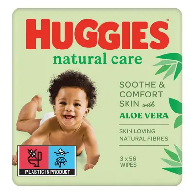 HUGGIES Natural Care Triplo 3x56ks