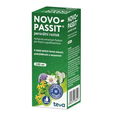 NOVO-PASSIT 77,5MG/ML+40MG/ML POR SOL 1X100ML