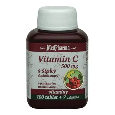 MedPharma Vitamin C 500mg s šípky s postupným uvolňováním tbl.107