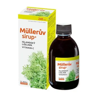 Müllerův sirup s islandským lišejníkem a vitaminem C 245ml