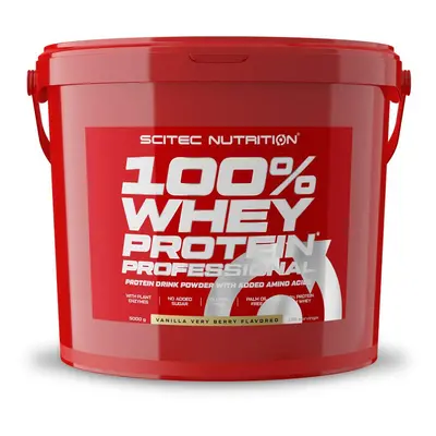 Scitec Nutrition 100% WP Professional 5000 g vanilla verry berry