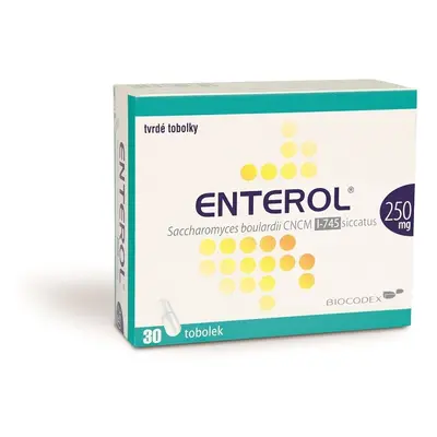 ENTEROL 250MG CPS DUR 30