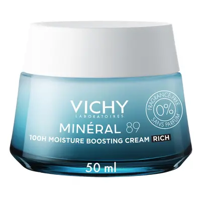 VICHY MINERAL89 Krém pro podporu hydratace 50ml