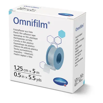 NÁPLAST HYPOALERGENNÍ OMNIFILM 1,25CMX5M,1KS