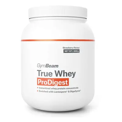 GymBeam True Whey ProDigest Strawberry flav.900g