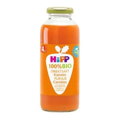 HiPP 100% Mrkvová šťáva BIO 4m 330ml