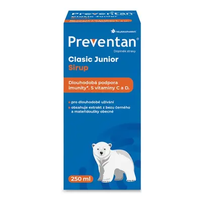 Preventan Clasic Junior Sirup 250ml