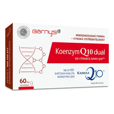 Barnys Koenzym Q10 dual 60mg cps.30