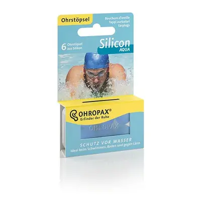 Chránič sluchu OHROPAX Silicon Aqua 6ks