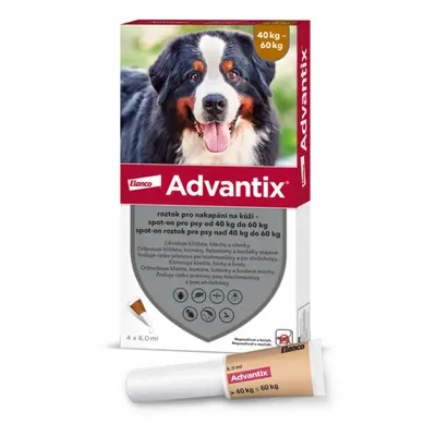 Advantix pro psy 40-60kg spot-on 1x6ml