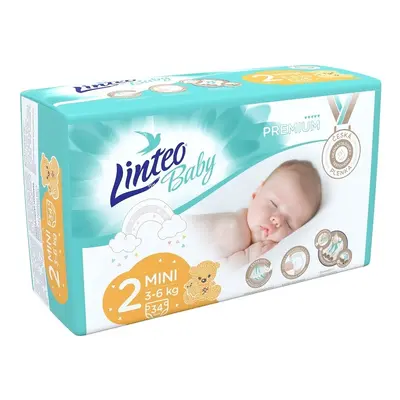 Dětské plenky LINTEO BABY PREMIUM MINI 3-6kg 34ks