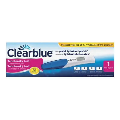 Clearblue digit.těhot.test s ukazatelem týdnů 1ks