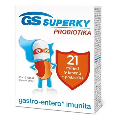 GS Superky probiotika cps.30+10 ČR/SK