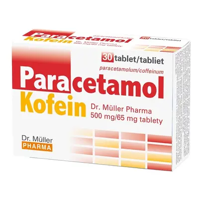 PARACETAMOL/KOFEIN DR. MÜLLER PHARMA 500MG/65MG TBL NOB 30