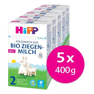 HiPP Kozí mléko BIO 6m 5x400g