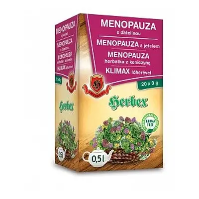 HERBEX Menopauza s jetelem n.s.20x3g