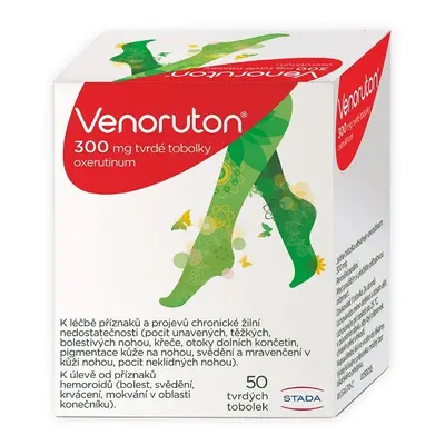 VENORUTON 300MG CPS DUR 50