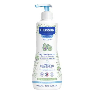 Mustela Jemný čisticí tělový a vlasový gel 500ml