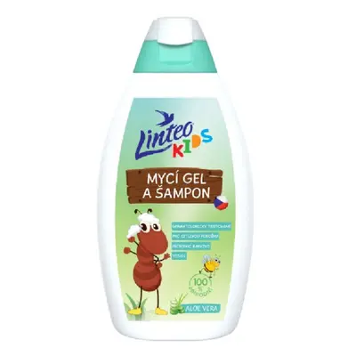 Linteo Kids mycí gel a šampon 425ml