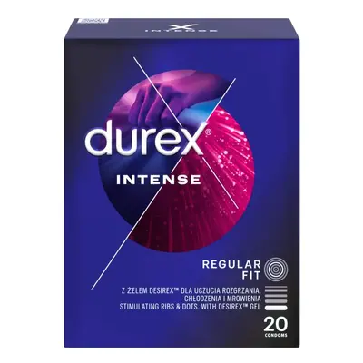 DUREX Intense prezervativ 20ks