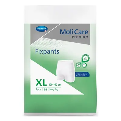 FIXAČNÍ KALHOTKY MOLICARE PREMIUM FIXPANTS XL OBVOD BOKŮ 100-160CM,5KS