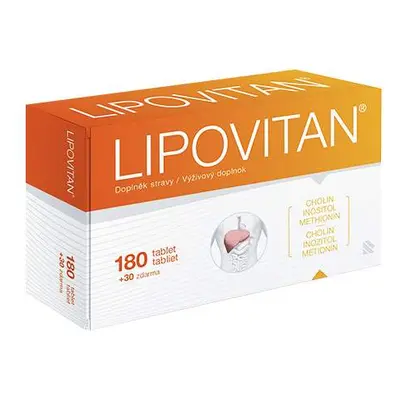 Lipovitan tbl.180+30 zdarma