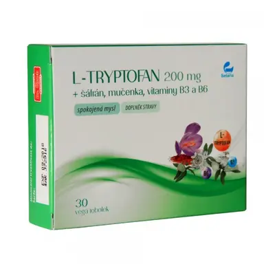 L-TRYPTOFAN 200mg+šafrán+mučenka SETARIA 30tobolek