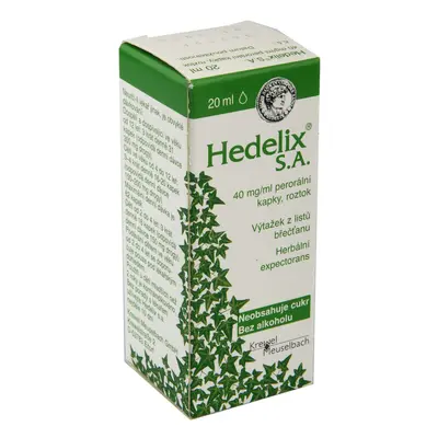 HEDELIX S.A. POR GTT SOL 20ML