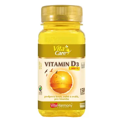 VitaHarmony Vitamin D3 1000IU tob.150