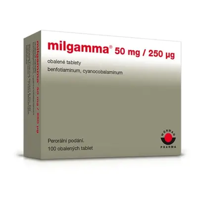 MILGAMMA 50MG/250MCG TBL OBD 100