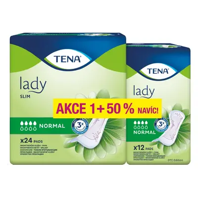 TENA Lady Slim Normal +50% navíc inkontinenční vložky