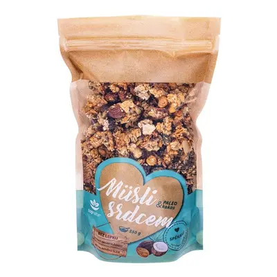 Müsli srdcem Paleo&Kokos 350g TOPNATUR