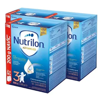 Nutrilon Advanced 3 3x1000g