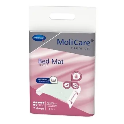 Podložka MoliCare Bed Mat 7 kapek textilní se záložkami 75x85 cm 1 ks