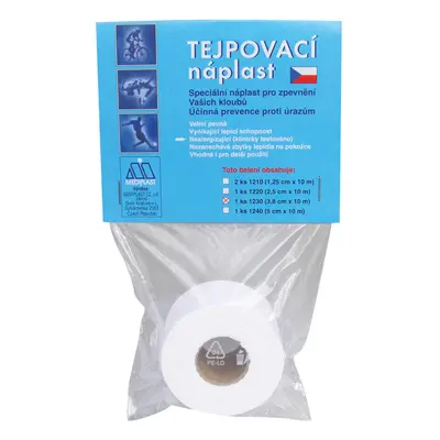 Náplast Mediplast 3.8cmx10m 1ks 1230XT tejpovací