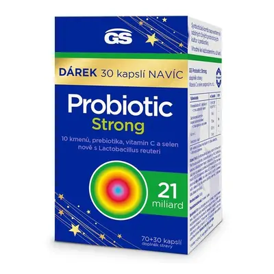 GS Probiotic Strong cps.70+30 dárek